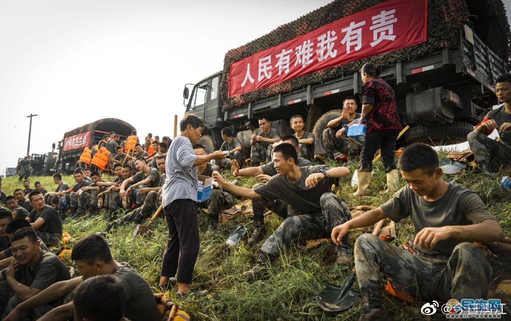 鸠江区防汛抗洪进行时!350余名解放军驰援,爱心捐赠感恩有你(多图)