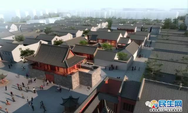 芜湖古城规划效果图图片