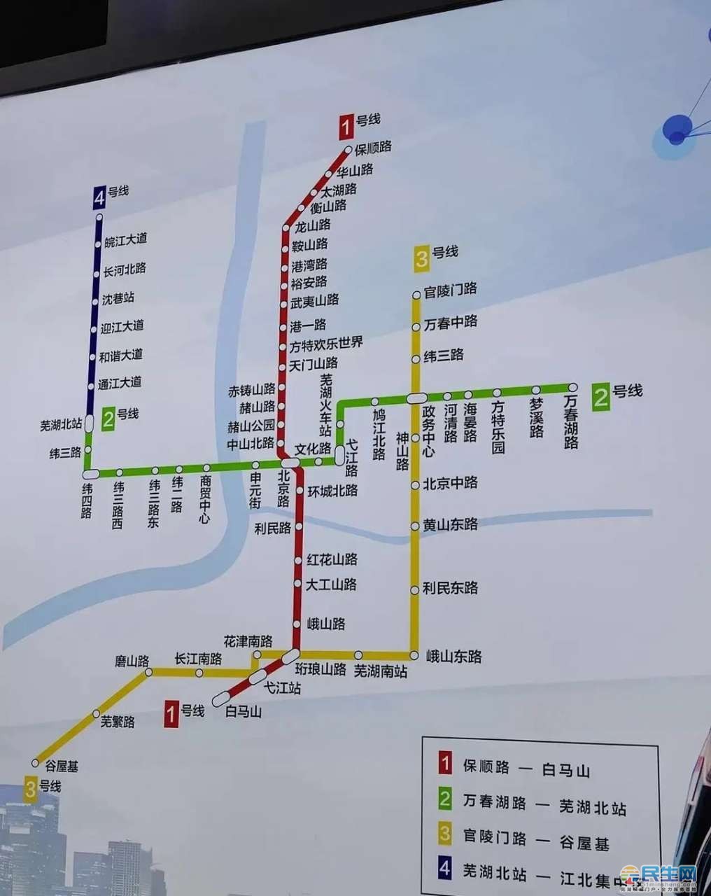 芜湖轻轨三号线线路图图片