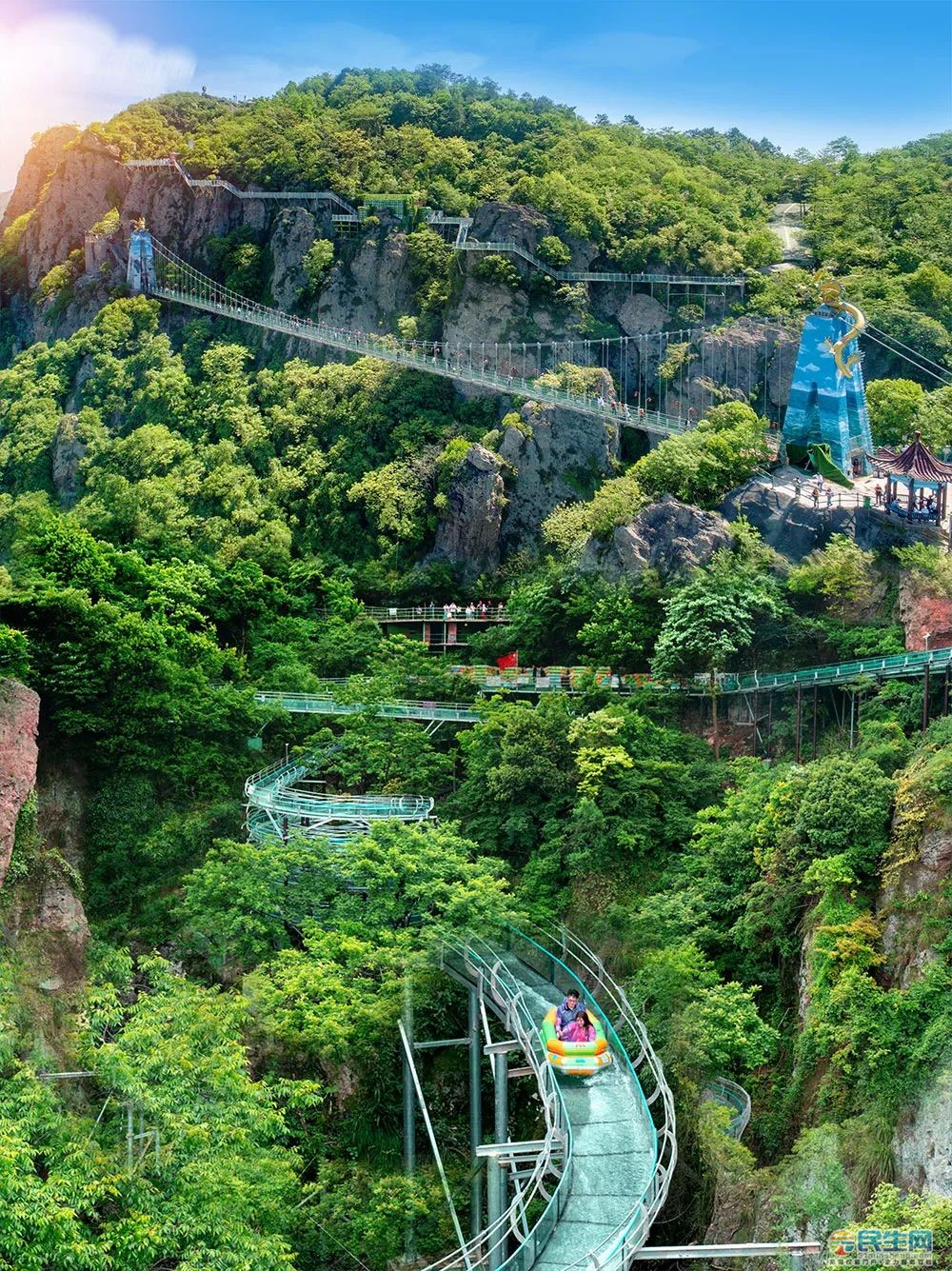 马仁奇峰风景区特色图片