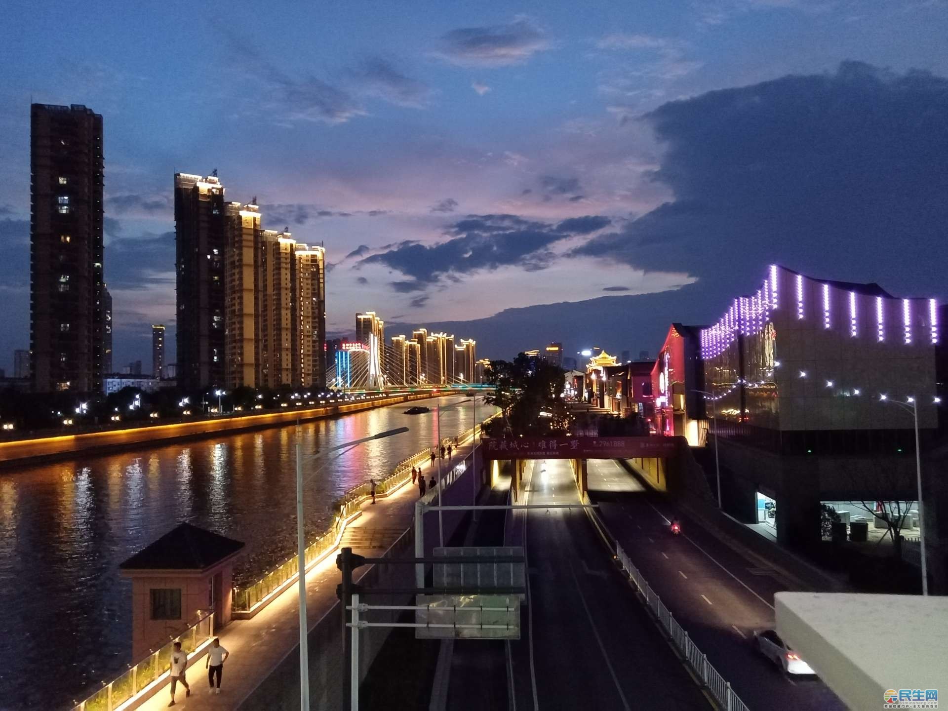 芜湖夜景 唯美图片