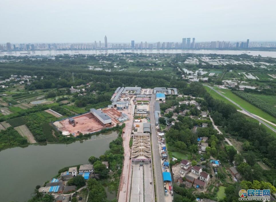 芜湖过江隧道城南出口图片